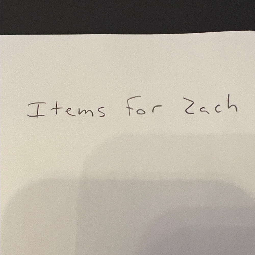 Bundle for Zach